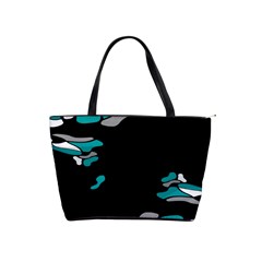 Cyan Creativity Shoulder Handbags