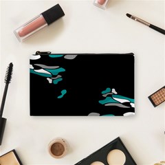 Cyan Creativity Cosmetic Bag (small) 