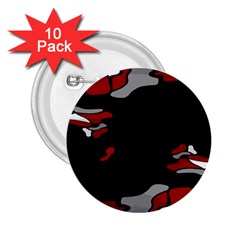 Red Creativity 2 25  Buttons (10 Pack) 