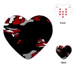 Red creativity Playing Cards (Heart)  Front