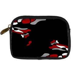 Red Creativity Digital Camera Cases by Valentinaart