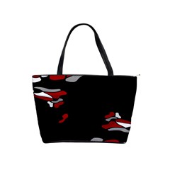 Red Creativity Shoulder Handbags