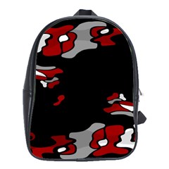 Red Creativity School Bags(large) 