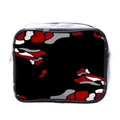 Red Creativity Mini Toiletries Bags