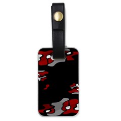 Red Creativity Luggage Tags (one Side) 