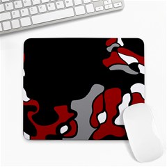 Red Creativity 2 Large Mousepads