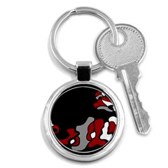 Red Creativity 2 Key Chains (round) 