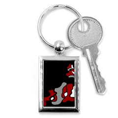 Red Creativity 2 Key Chains (rectangle) 