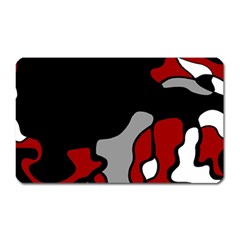 Red Creativity 2 Magnet (rectangular)