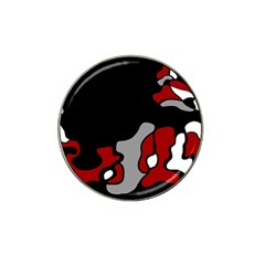 Red Creativity 2 Hat Clip Ball Marker (4 Pack)