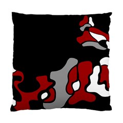 Red Creativity 2 Standard Cushion Case (one Side)