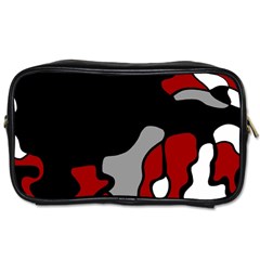 Red Creativity 2 Toiletries Bags 2-side by Valentinaart