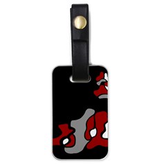 Red Creativity 2 Luggage Tags (one Side) 