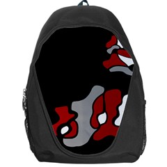 Red Creativity 2 Backpack Bag by Valentinaart