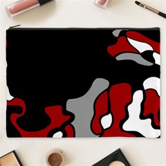 Red Creativity 2 Cosmetic Bag (xxxl) 