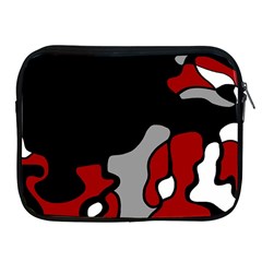 Red Creativity 2 Apple Ipad 2/3/4 Zipper Cases by Valentinaart