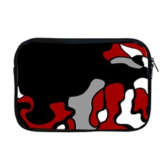 Red Creativity 2 Apple Macbook Pro 17  Zipper Case