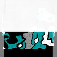 Cyan Creativity 2 Rectangular Jigsaw Puzzl