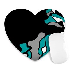 Cyan Creativity 2 Heart Mousepads