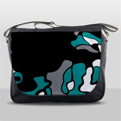 Cyan Creativity 2 Messenger Bags