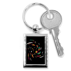 Colorful Twist Key Chains (rectangle) 