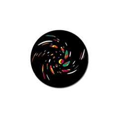 Colorful Twist Golf Ball Marker (4 Pack) by Valentinaart