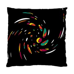 Colorful Twist Standard Cushion Case (two Sides)