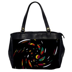 Colorful Twist Office Handbags