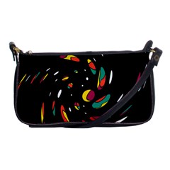 Colorful Twist Shoulder Clutch Bags by Valentinaart