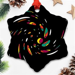 Colorful Twist Ornament (snowflake) 