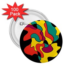 Colorful Spot 2 25  Buttons (100 Pack) 