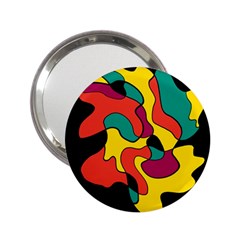 Colorful Spot 2 25  Handbag Mirrors