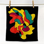 Colorful spot Face Towel Front