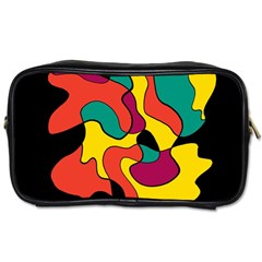 Colorful Spot Toiletries Bags 2-side