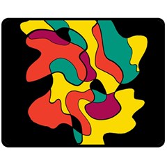 Colorful Spot Fleece Blanket (medium) 