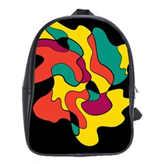 Colorful Spot School Bags (xl)  by Valentinaart