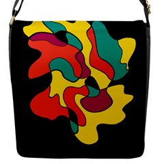 Colorful Spot Flap Messenger Bag (s)