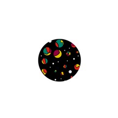 Colorful Dots 1  Mini Magnets by Valentinaart