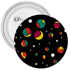 Colorful Dots 3  Buttons