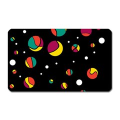 Colorful Dots Magnet (rectangular)