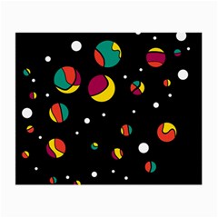 Colorful Dots Small Glasses Cloth (2-side)