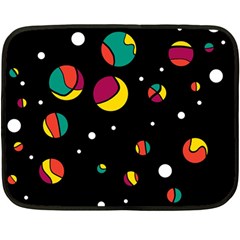 Colorful Dots Fleece Blanket (mini)