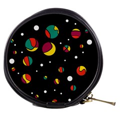 Colorful Dots Mini Makeup Bags by Valentinaart