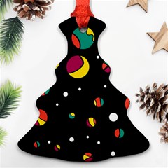 Colorful Dots Ornament (christmas Tree)