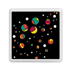 Colorful Dots Memory Card Reader (square) 