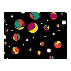 Colorful Dots Double Sided Flano Blanket (mini) 