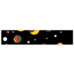 Colorful Dots Flano Scarf (small)