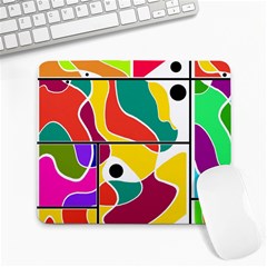 Colorful Windows  Large Mousepads by Valentinaart