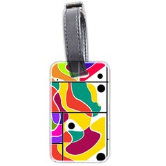 Colorful Windows  Luggage Tags (two Sides)