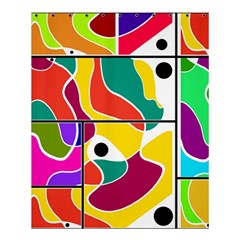 Colorful Windows  Shower Curtain 60  X 72  (medium)  by Valentinaart